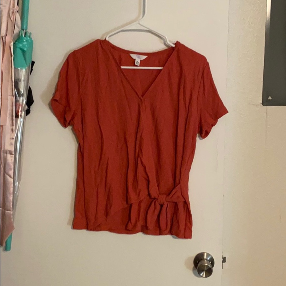 T shirt with bow